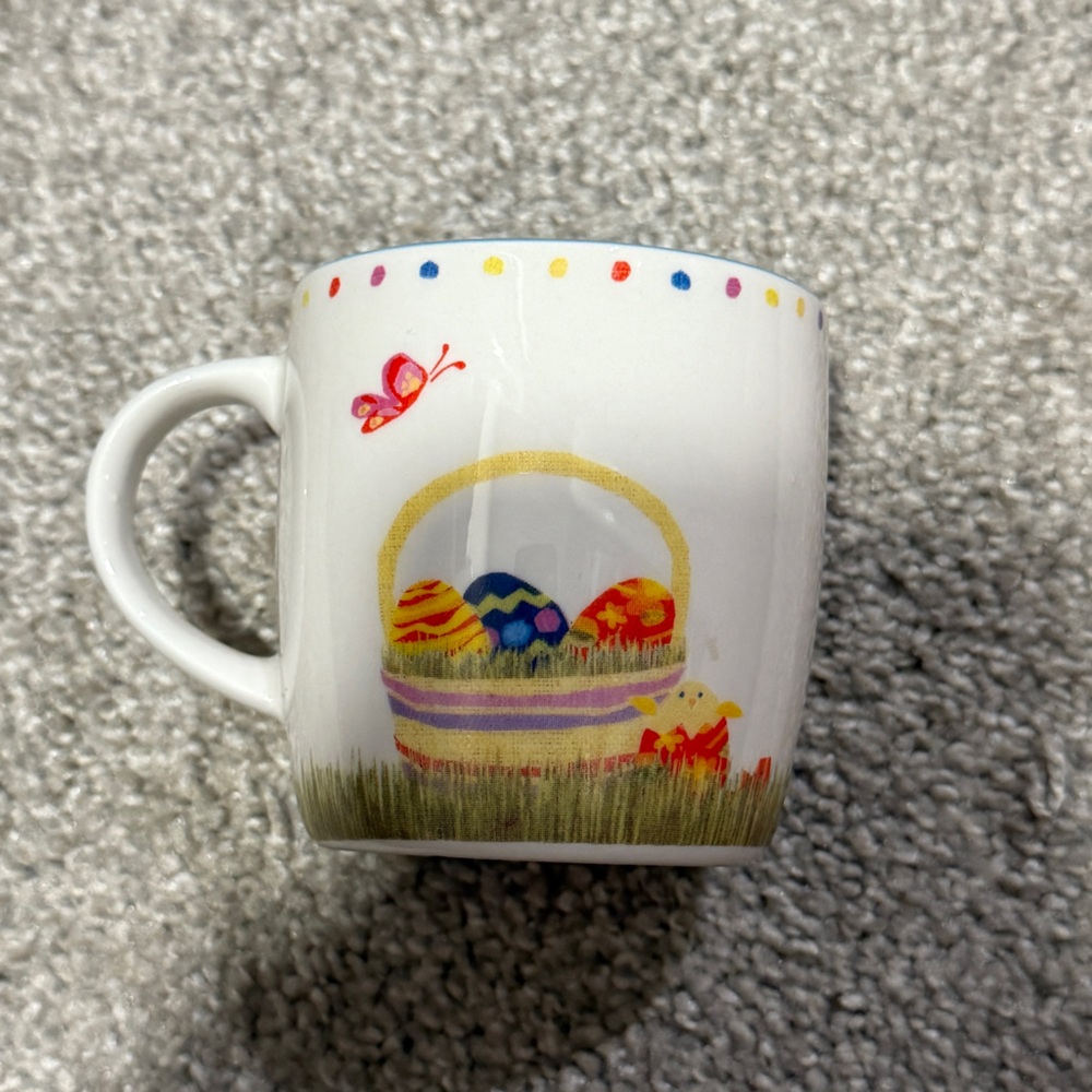 Starbucks Easter Bunny Rabbit Child Mug Espresso Coffee Cup 6oz 2007